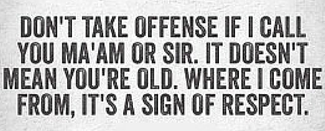 You're Not from Around Here, Are You? Social Etiquette or Regional Bias?