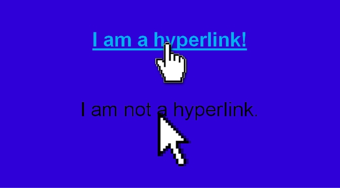 Hyperlink vs. Unlinked