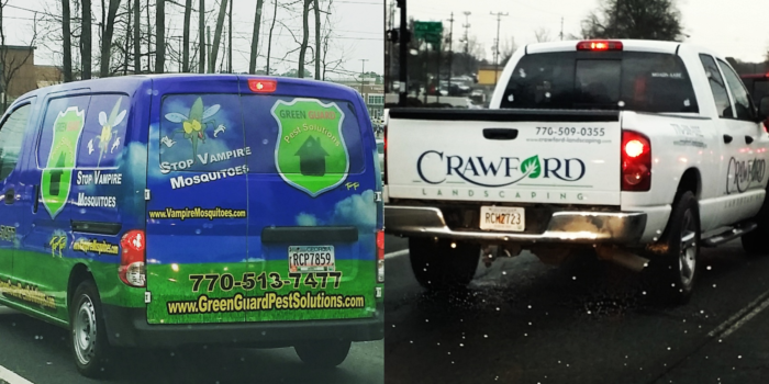 Image Car wrap marketing examples